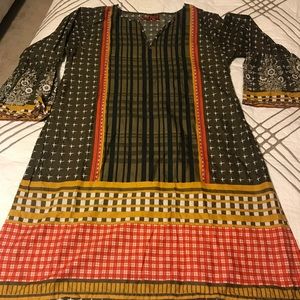 Khaadi winter cotton kameez